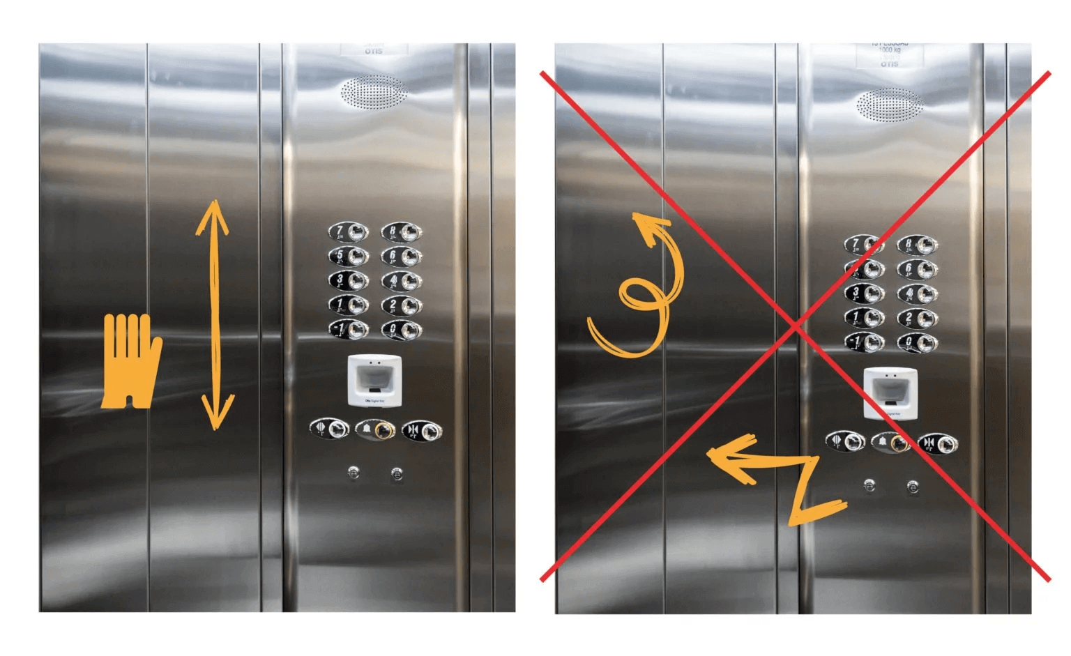 direção-correta-para-limpeza-de-elevadores