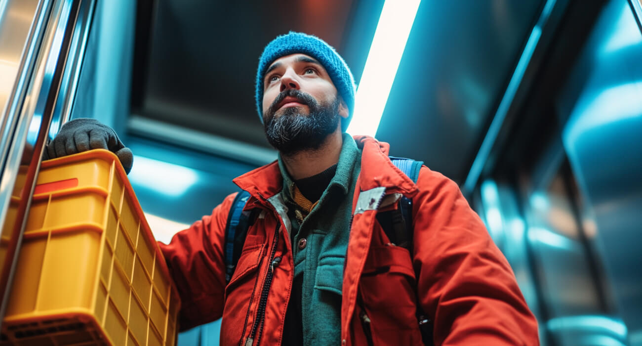 Los ascensores de carga combinan fuerza y tecnología