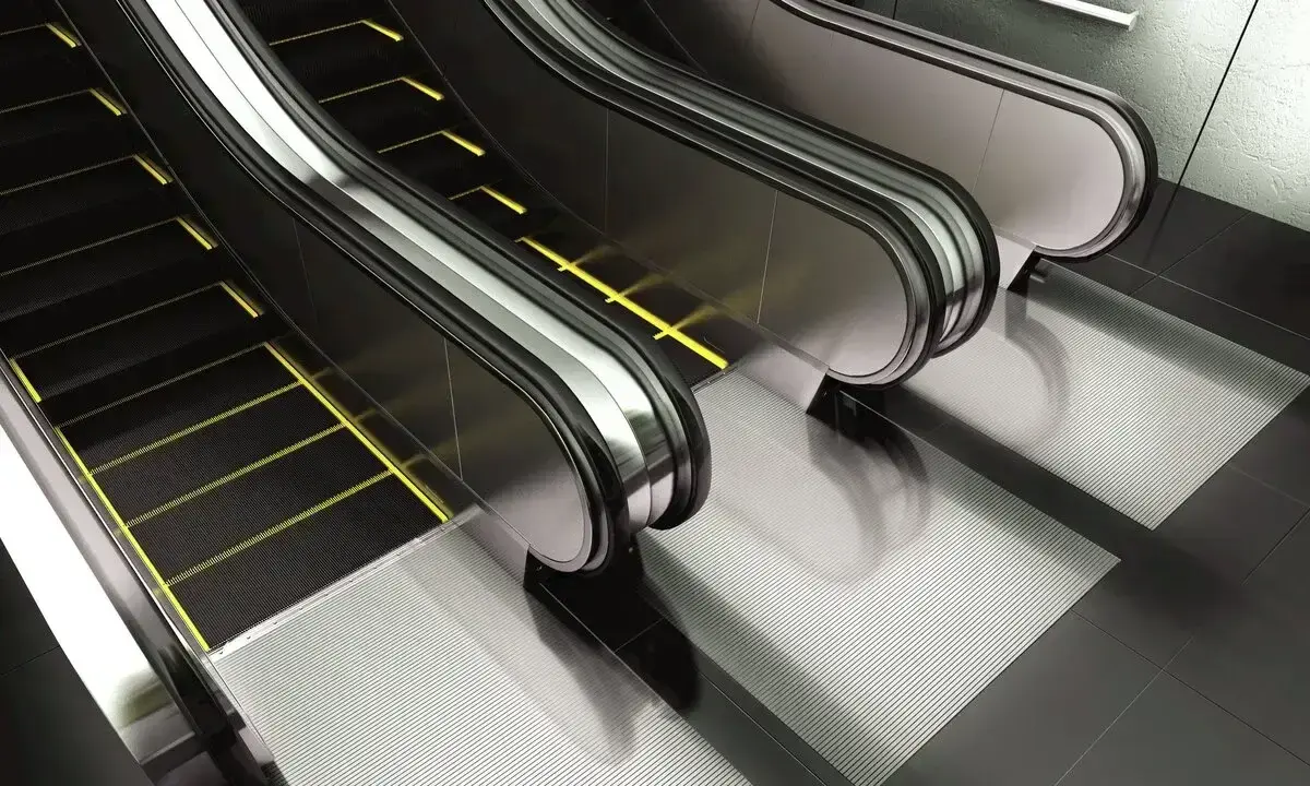 Sua escada rolante resiste ao ritmo de uso?
